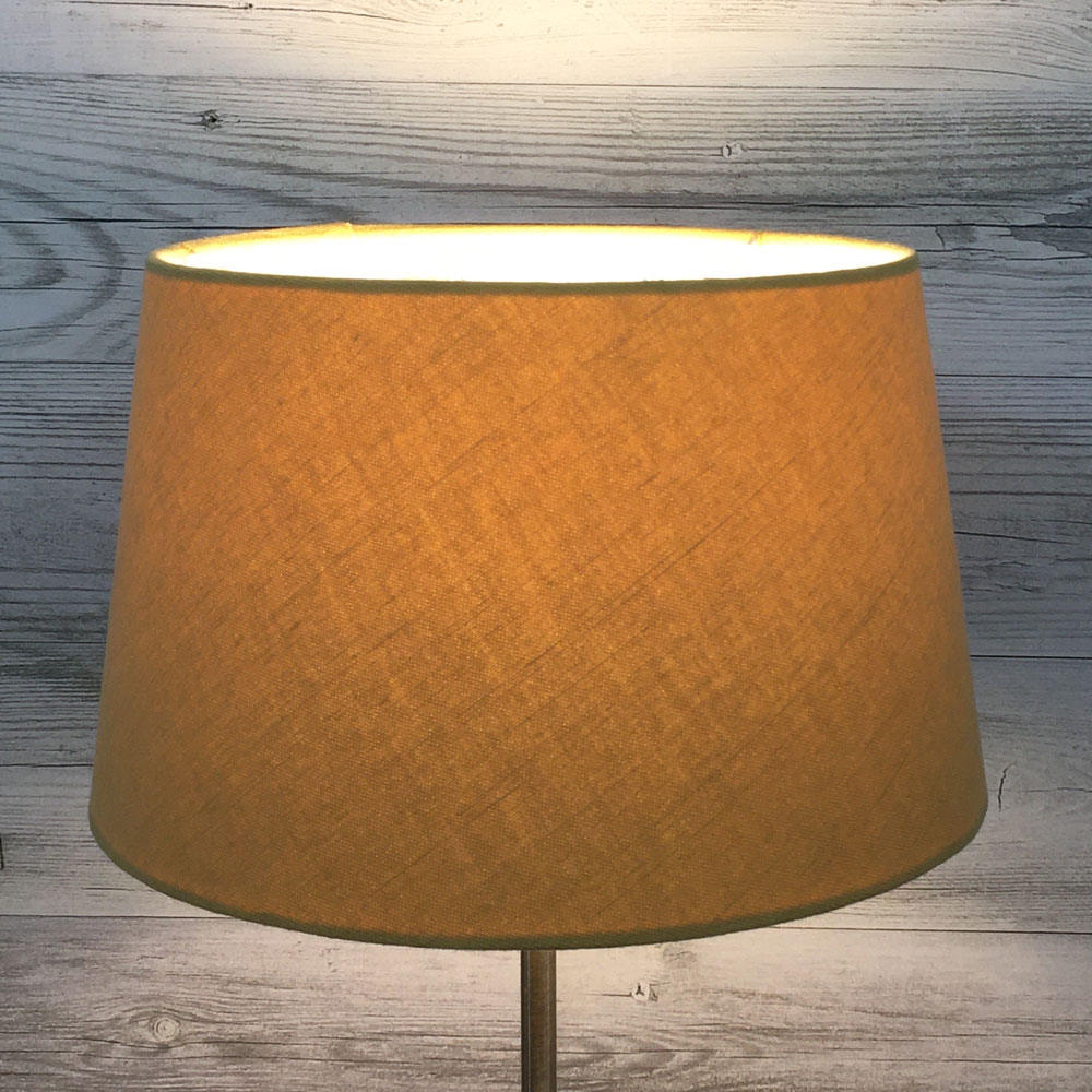 Aria Gold Linen Lamp Shade